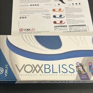 VoxxLife insoles Bliss Wellness Insoles - Blue